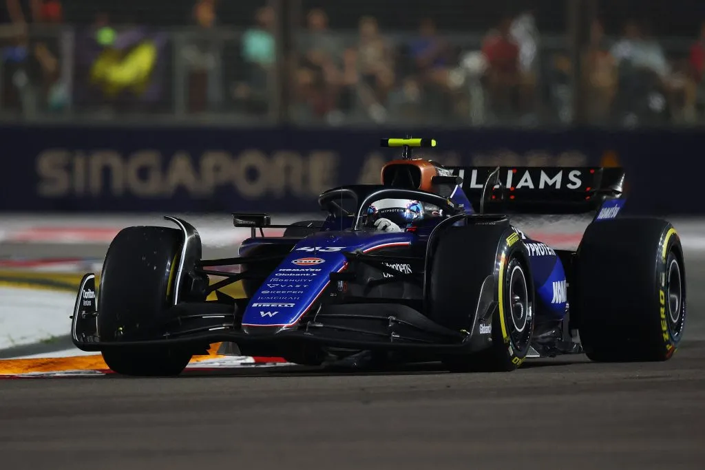 Colapinto en Singapur. (Foto: IMAGO).