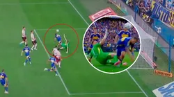 La falta de Armani a Giménez.