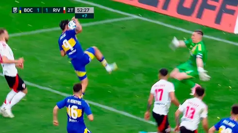 La mano de Giménez.