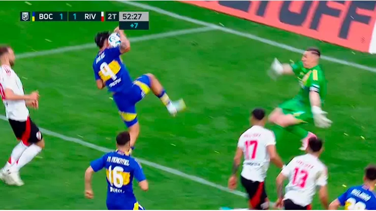 La mano de Giménez.