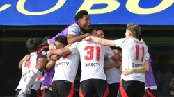 Lanzini puso el 1-0 para River ante Boca