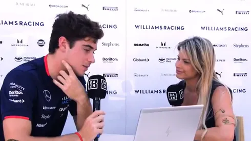 El divertido cruce entre Franco Colapinto y Christine GZ