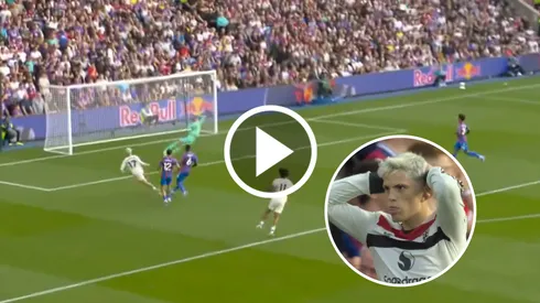 Doble travesaño salvó al Crystal Palace