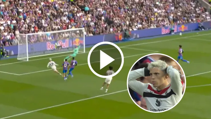 Doble travesaño salvó al Crystal Palace