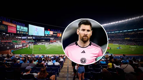 Leo Messi visita al NYCFC.