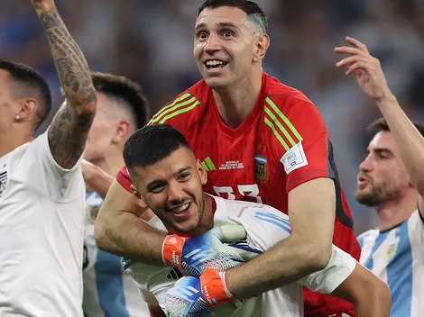 Gerónimo Rulli defendió a Dibu Martínez de las críticas en Francia: "Entiendo lo que provoca, pero es una gran persona"