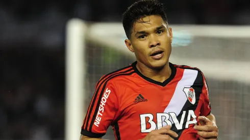 Teo Gutierrez en su paso por River.