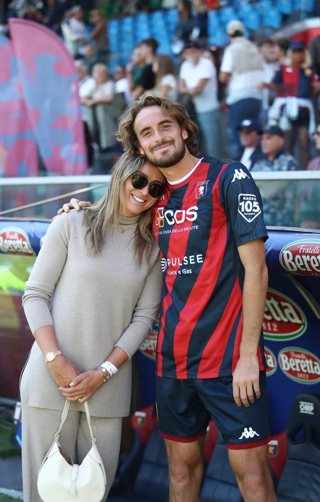 Stefanos y Paula Badosa. (Foto: IMAGO).