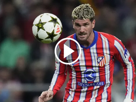 VIDEO | Los hinchas de Atlético de Madrid silbaron a Rodrigo De Paul