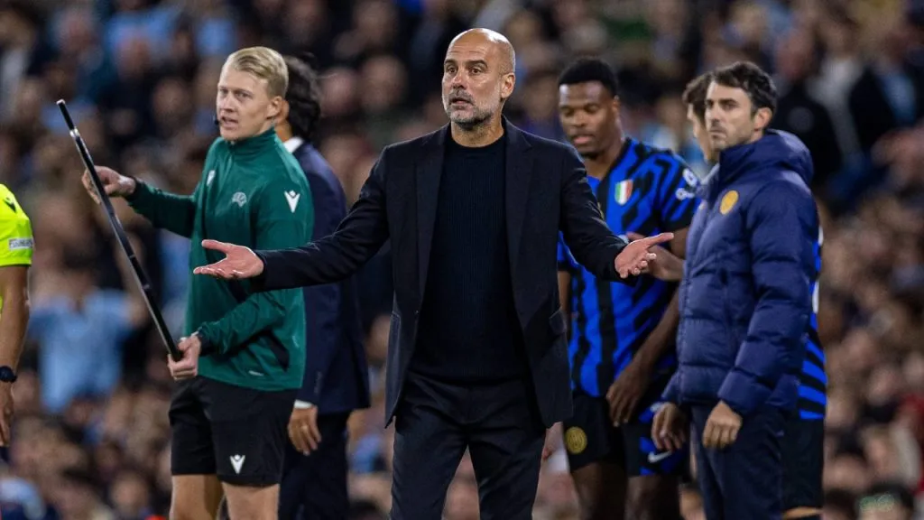 Pep Guardiola, ante Inter (IMAGO / Propaganda Photo).