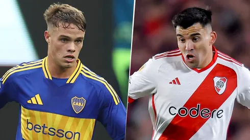 Ignacio Miramón y Marcos Acuña, podrían hacer su debut en un Superclásico. (Getty Images/Imago)