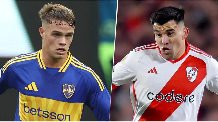 Ignacio Miramón y Marcos Acuña, podrían hacer su debut en un Superclásico. (Getty Images/Imago)