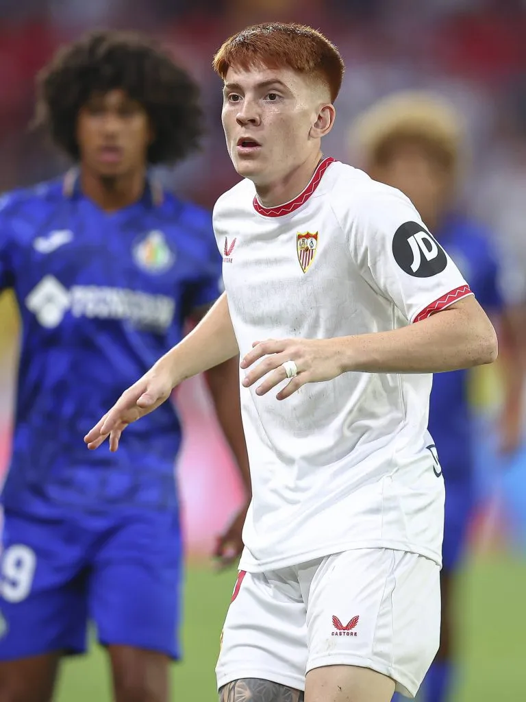 Ante Getafe, Barco solo disputó los 14 minutos que se adicionaron al encuentro.