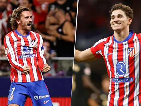 Griezmann podría irse de Atlético de Madrid por culpa de Julián Álvarez