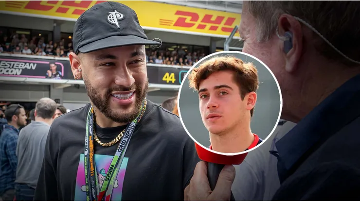 Neymar, metido en la F1.