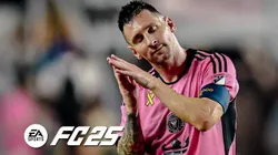 Lionel Messi con carta especial en el EA FC 25