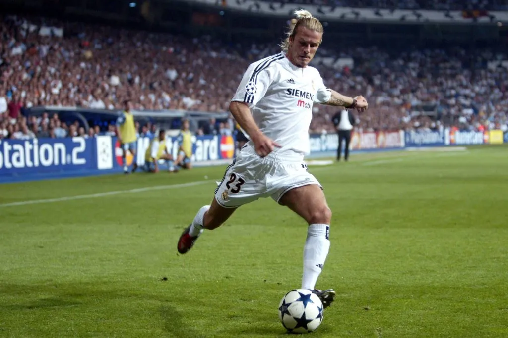 Beckham destacó lo que significó vestir la camiseta del Real Madrid. IMAGO