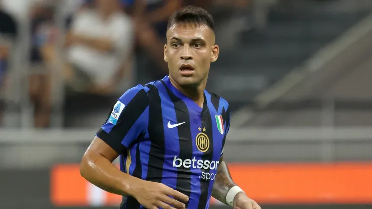 Lautaro Martínez, delantero argentino y capitán del Inter.