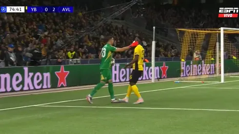 Emiliano Martínez en territorio suizo.