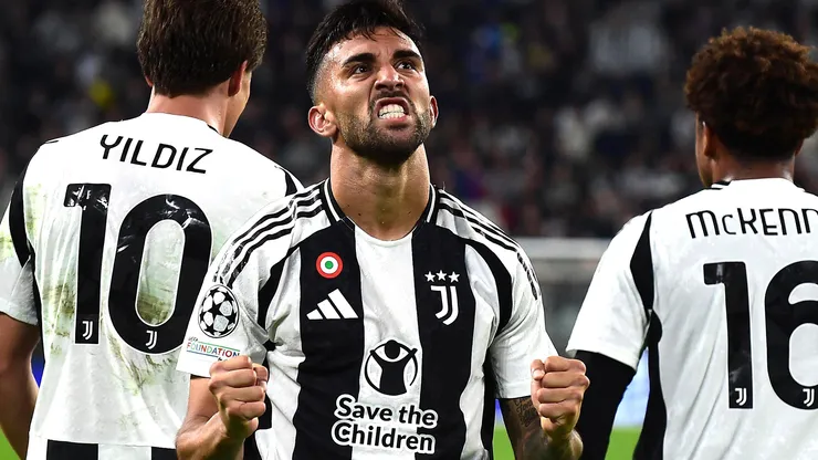 Nico González convirtió su primer gol con Juventus