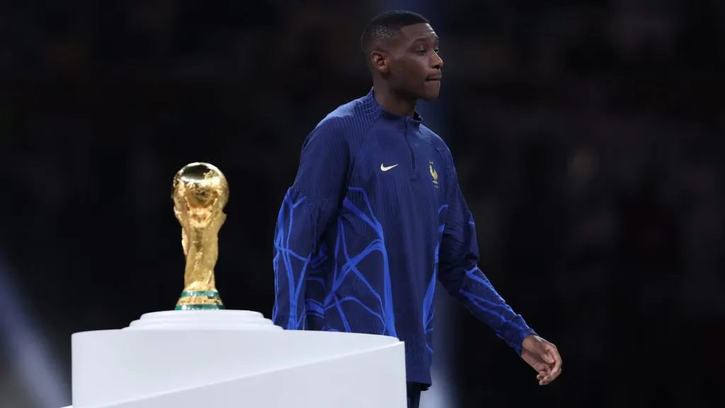 Randal Kolo Muani, el delantero francés que busca Manchester United. (Getty Images)