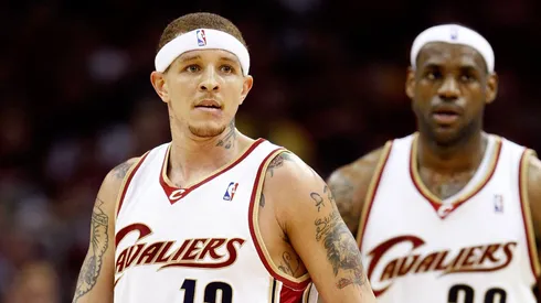 Delonte West junto con LeBron James en Cleveland Cavaliers
