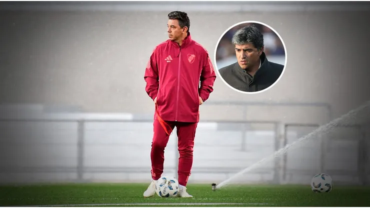 Marcelo Gallardo y Matías Biscay
