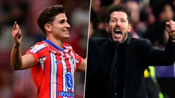 Simeone habló sobre el gol de Julián Álvarez.