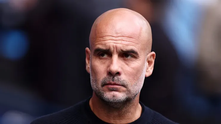 Pep Guardiola, el DT de Manchester City.