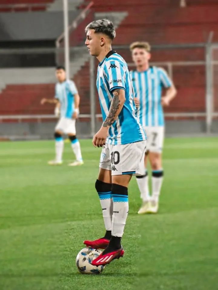 Matías Acevedo en acción.