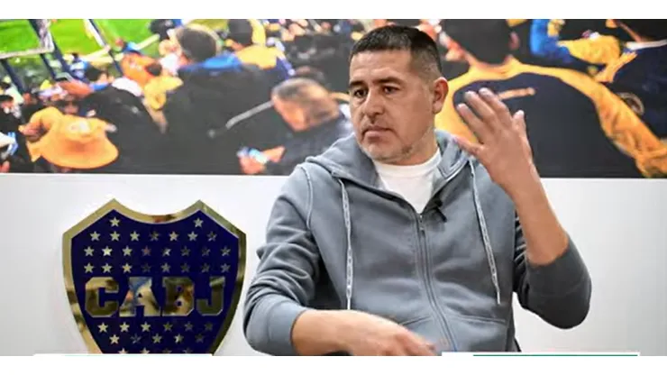 Riquelme recordó el cruce con Fucks.