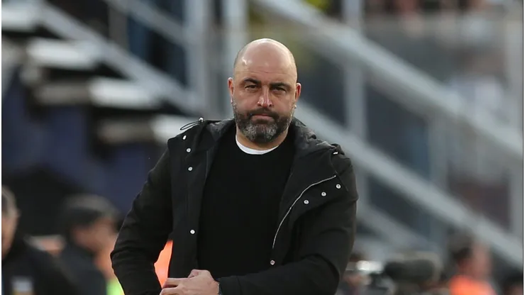 Marcelo Méndez, el entrenador de Gimnasia.