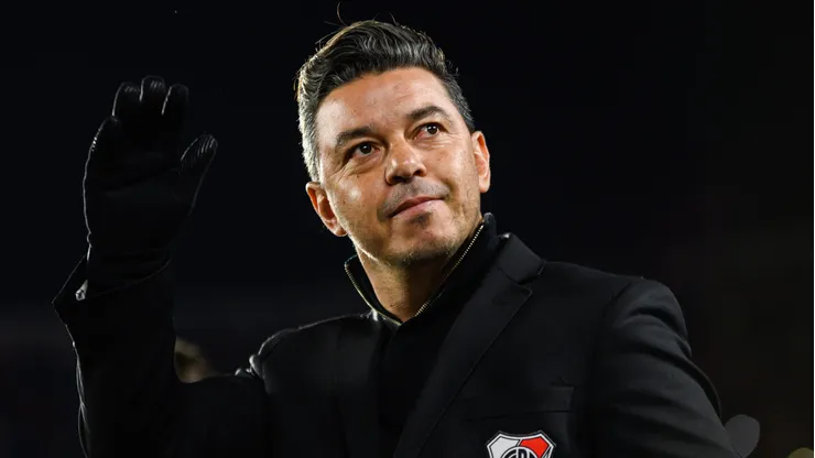 Marcelo Gallardo, director técnico de River.