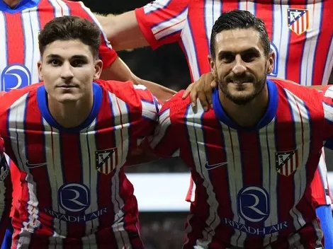 Koke, capitán del Atlético de Madrid, puso bajo la lupa el rendimiento de Julián Álvarez