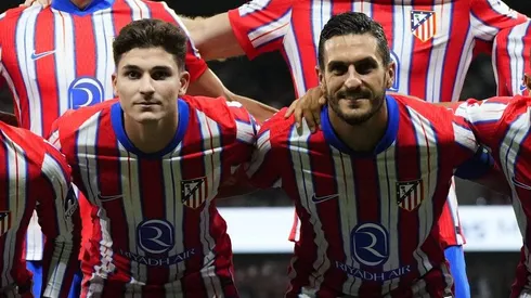Koke Resurrección, capitán del Atlético de Madrid, analizó el rendimiento de Julián Álvarez.