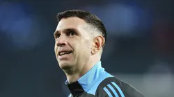 Dibu Martínez, arquero de la Selección Argentina.