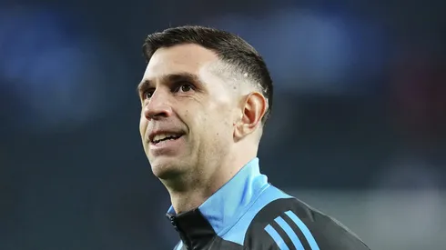 Dibu Martínez, arquero de la Selección Argentina.