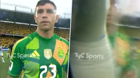 ACORD Colombia elevó un reclamo a Conmebol para solicitar una sanción a Emiliano Martínez por su manotazo al cámara.