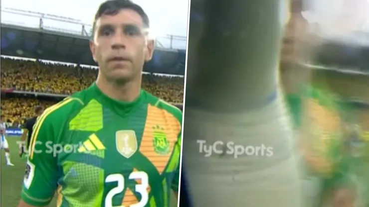 ACORD Colombia elevó un reclamo a Conmebol para solicitar una sanción a Emiliano Martínez por su manotazo al cámara.