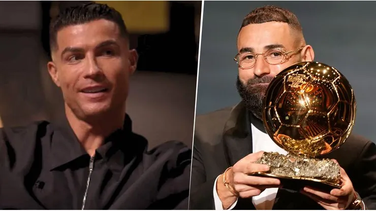 Cristiano Ronaldo prefirió a Mbappé sobre Benzema y éste último le contestó con el Balón de Oro