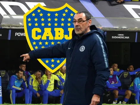 Maurizio Sarri, ex DT de Chelsea y Juventus, dijo que sueña con dirigir a Boca
