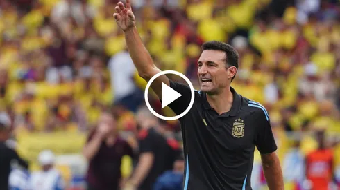 Scaloni, el entrenador de la Selección Argentina.