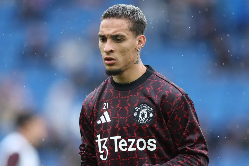 Antony no tuvo un buen nivel en Manchester United. (IMAGO)