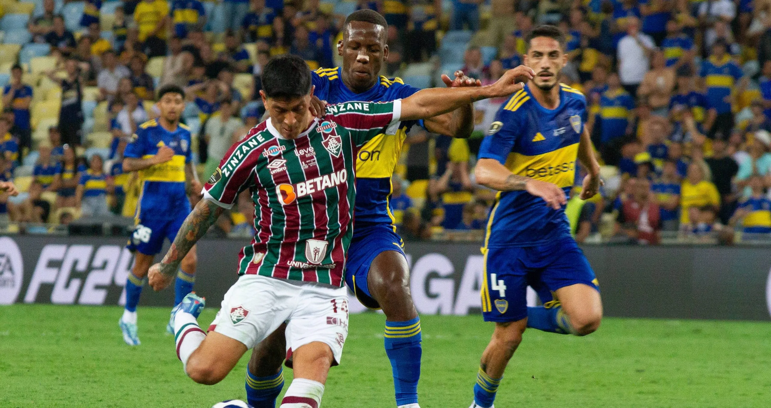 La final entre Boca y Fluminense, lo más visto de la TV argentina en 2023. (Foto: IMAGO).