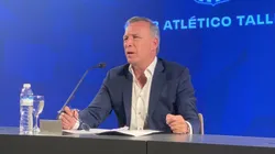 Andrés Fassi en conferencia de prensa.