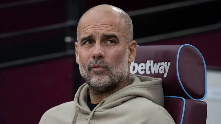 Pep Guardiola, entrenador del Manchester City.