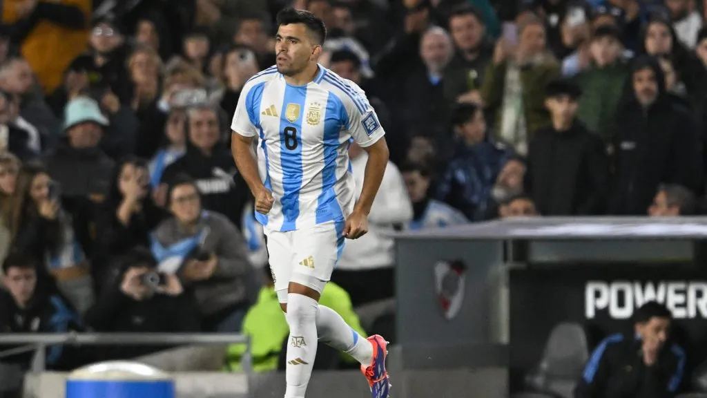 Marcos Acuña, podría ser baja en la Selección Argentina.