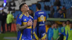 Brian Aguirre, figura de Boca en el partido ante Talleres