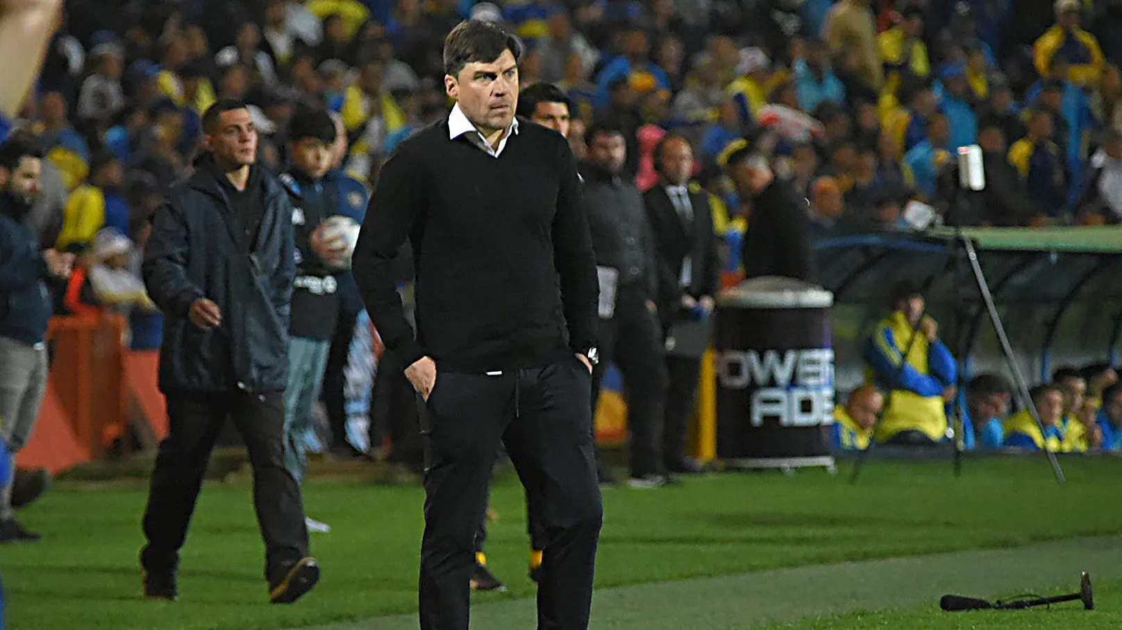 Alexander Medina en su paso por Talleres. (Imago).