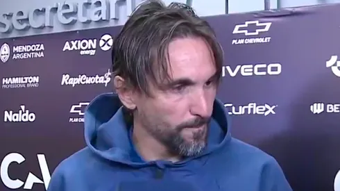 Diego Martínez en conferencia de prensa.